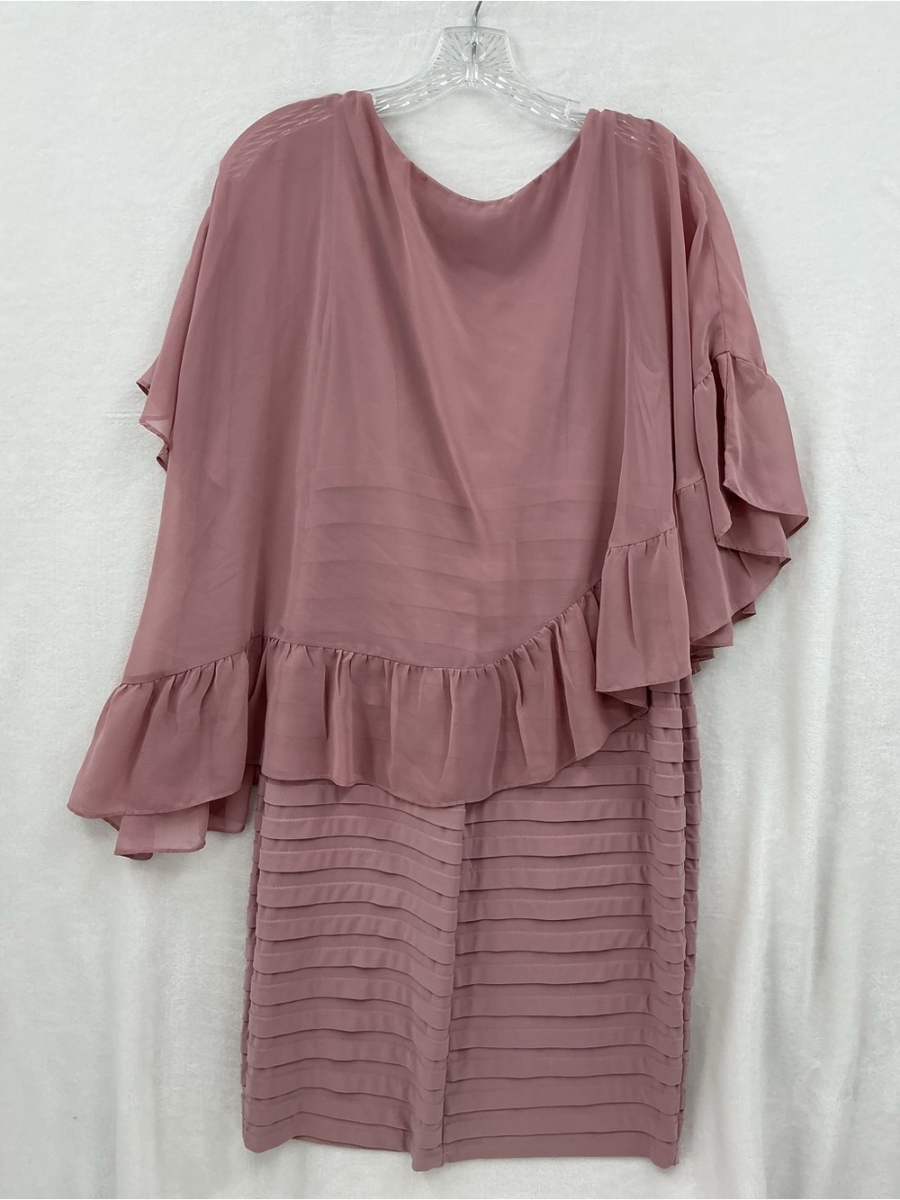 Adrianna Papell Dusty Rose Sheath Dress 1110 - Picture 6 of 6